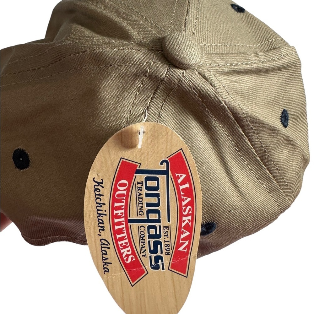 Tongass Trading Company Alaska SnapBack Hat Baseball Cap Beige size OS - Picture 11 of 11